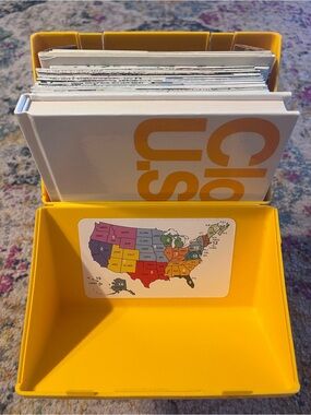 National Geographic Yellow Desk Caddy with Logo